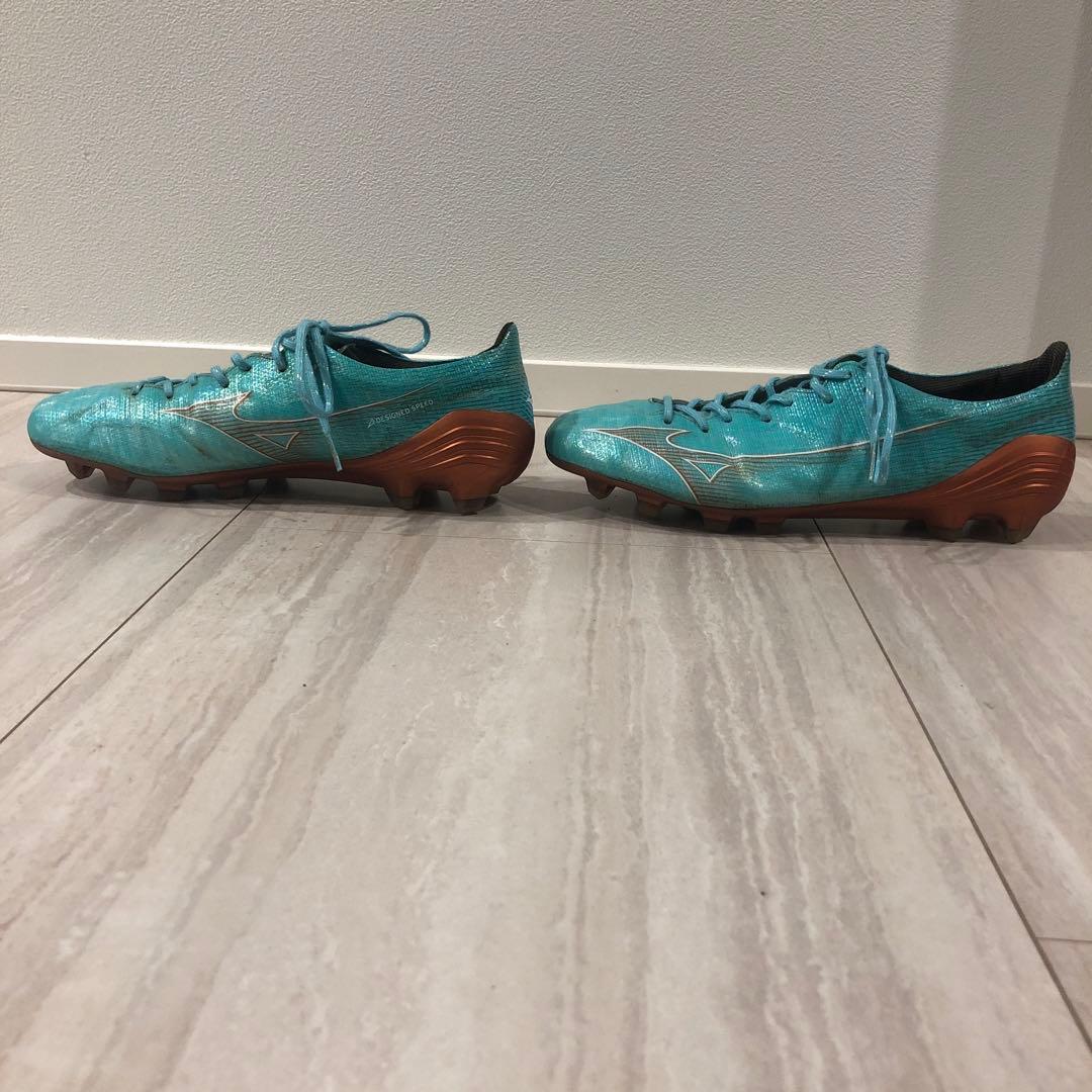 ミズノアルファ アズールブルー 26.5cm