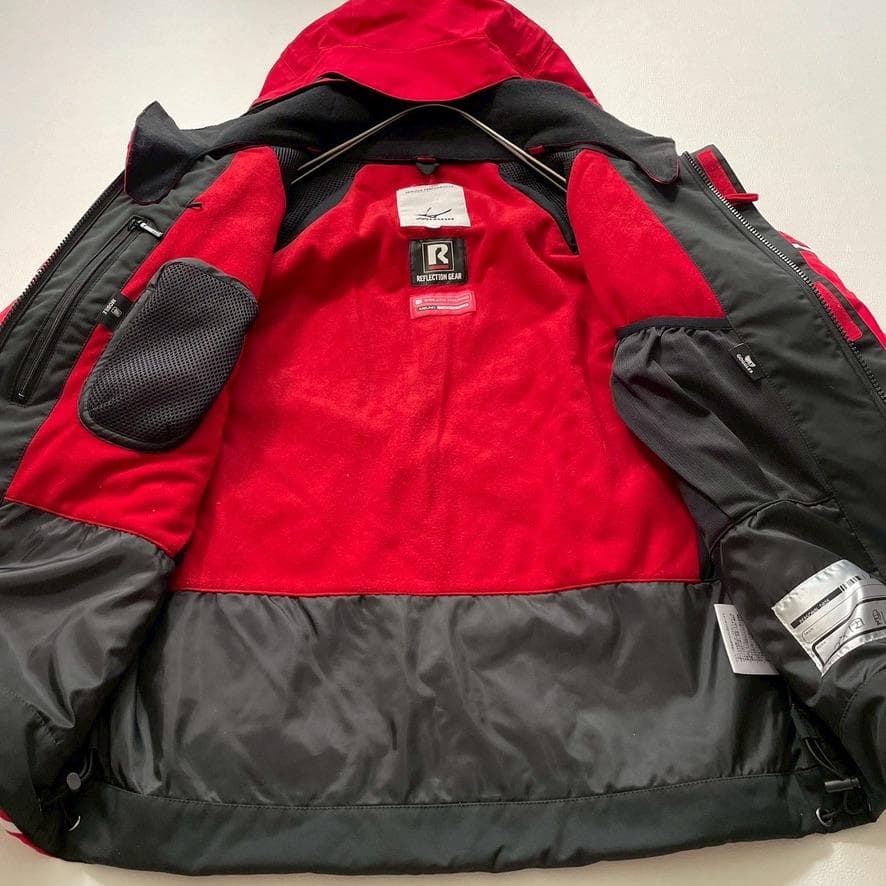 やまみ様専用】ミズノ スキーウェア 上S 下M セットアップ 赤 ブレスサーモ