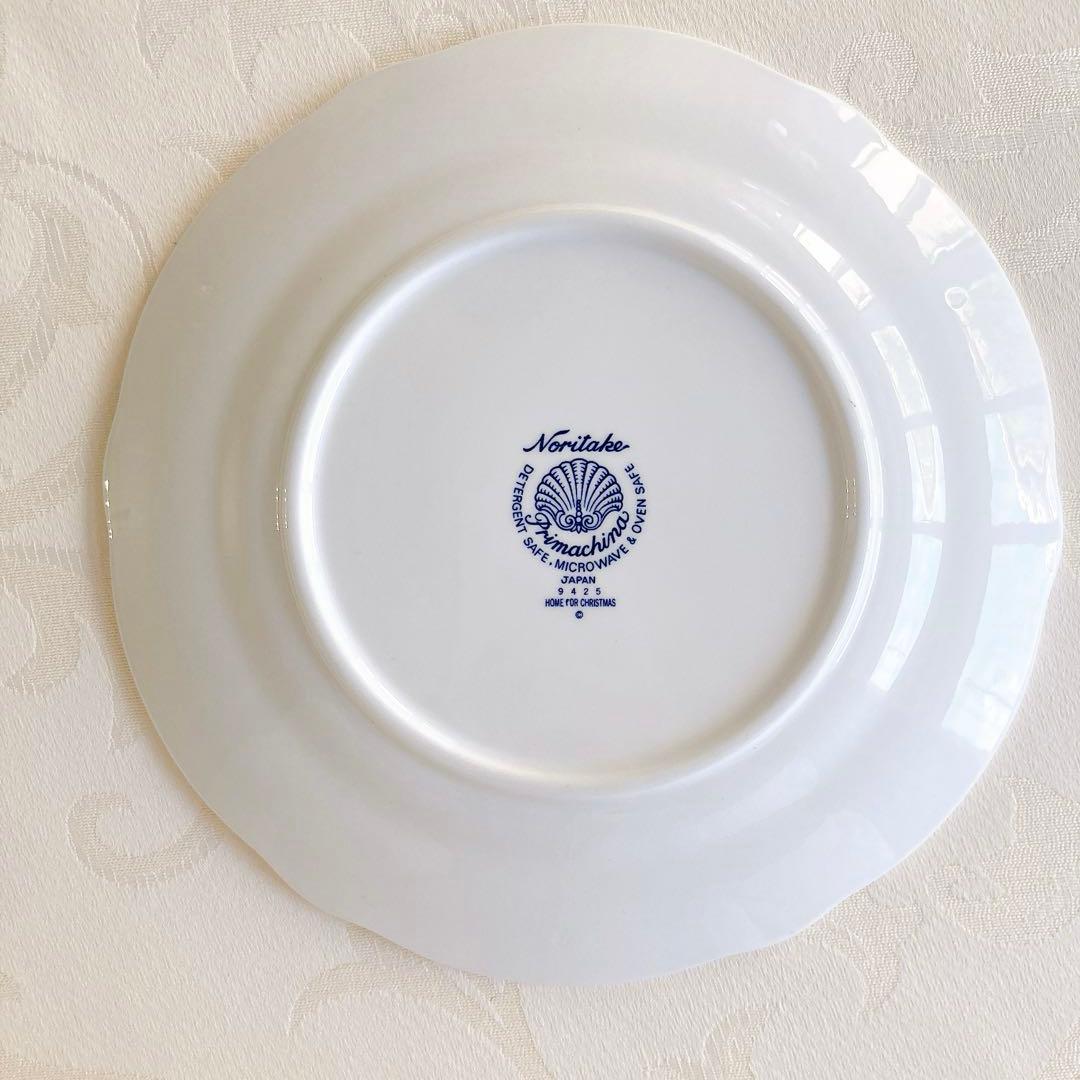 【希少】ノリタケ プリマチャイナ クリスマスプレート 21.5cm 5枚セット