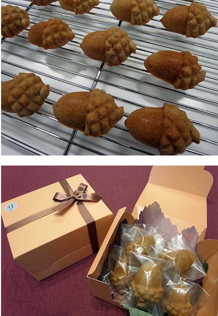 新品ノルディックウェア ACORN CAKELET PAN どんぐり型マドレーヌ