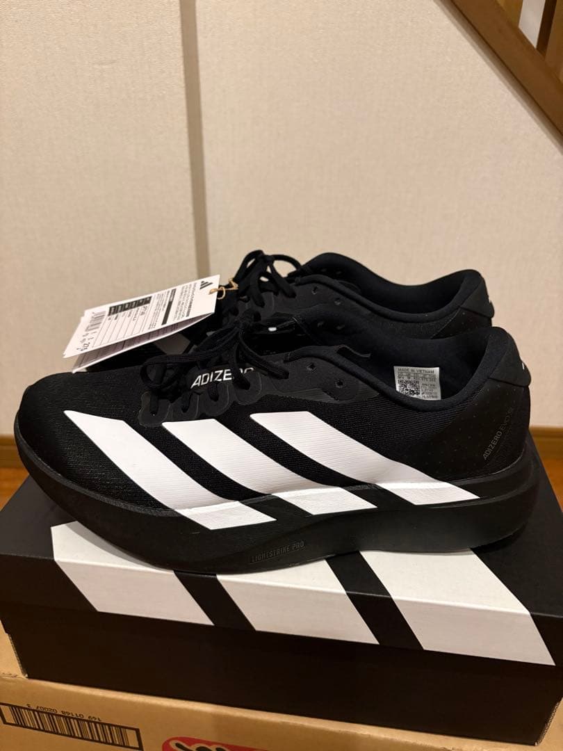 adizero Evo SL ランニングシューズ 27.5cm(美品)