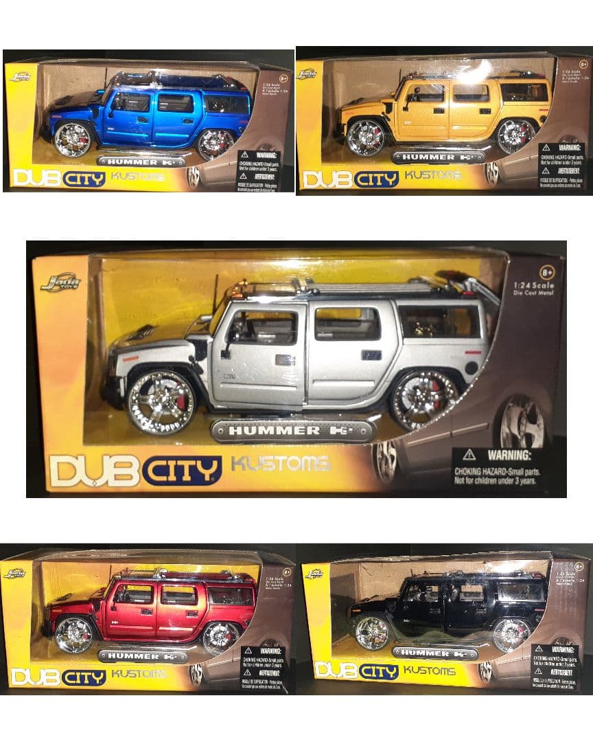 Jada TOYS DUB CITY HUMMER H2 KUSTOMS1/24 - メルカリ