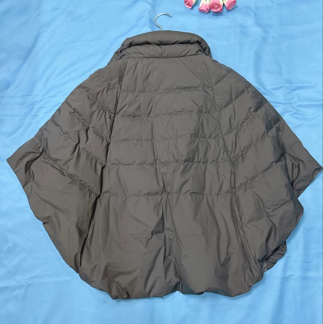西川ダウン ナノユニバース ダウンポンチョ ケープ NISHIKAWA