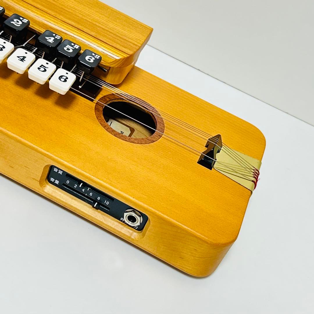 極美品】SUZUKI 電気大正琴 弁慶 ピック 接続コード 説明書付き