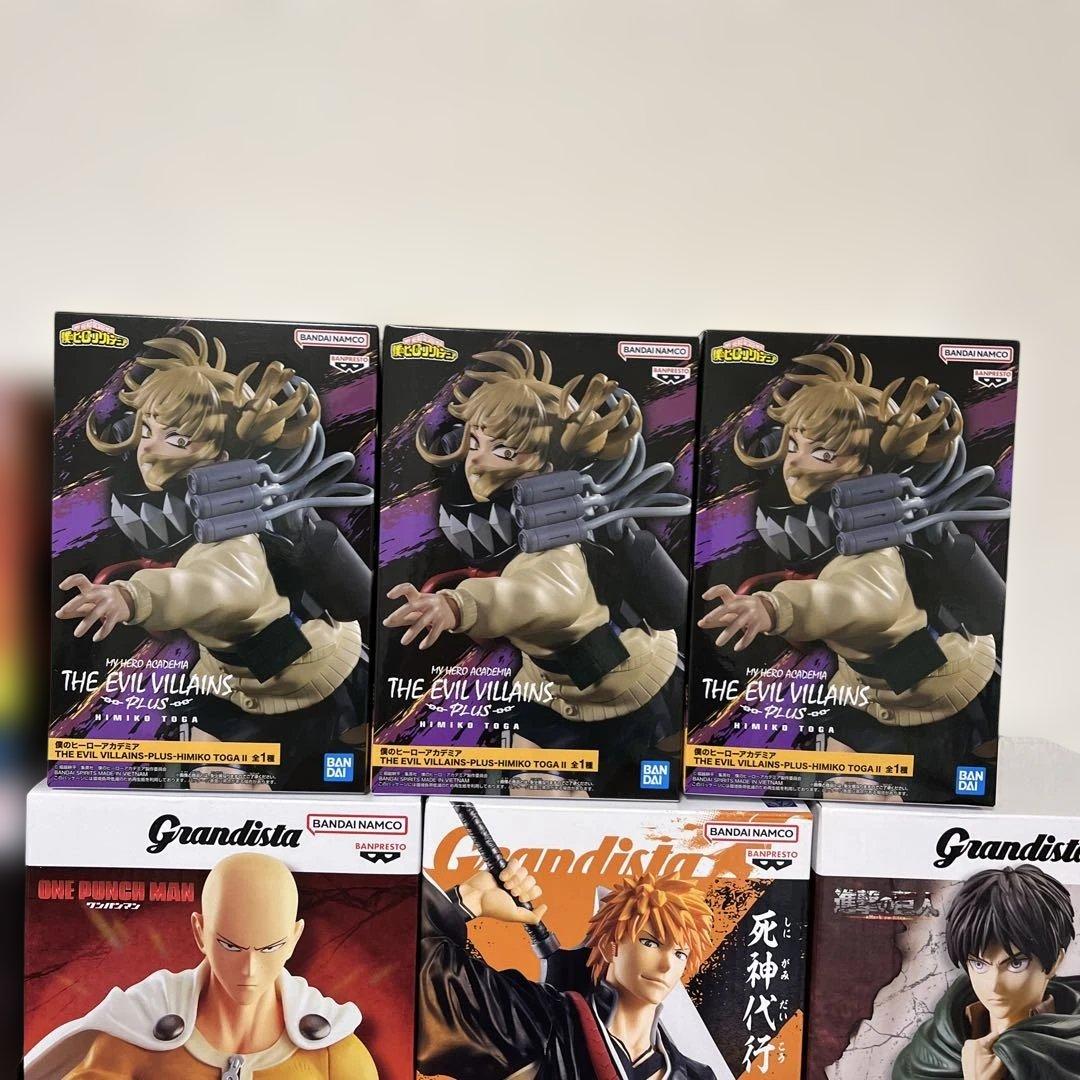 新品未開封　アニメマンガ大人気キャラ　フィギュアまとめ売り