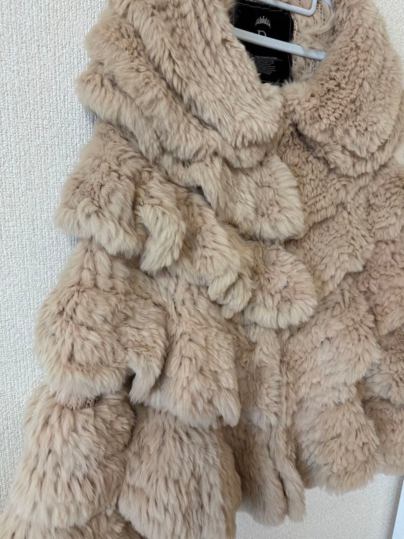 Sov. ダブルスタンダード ファーコート ポンチョ・ケープコート