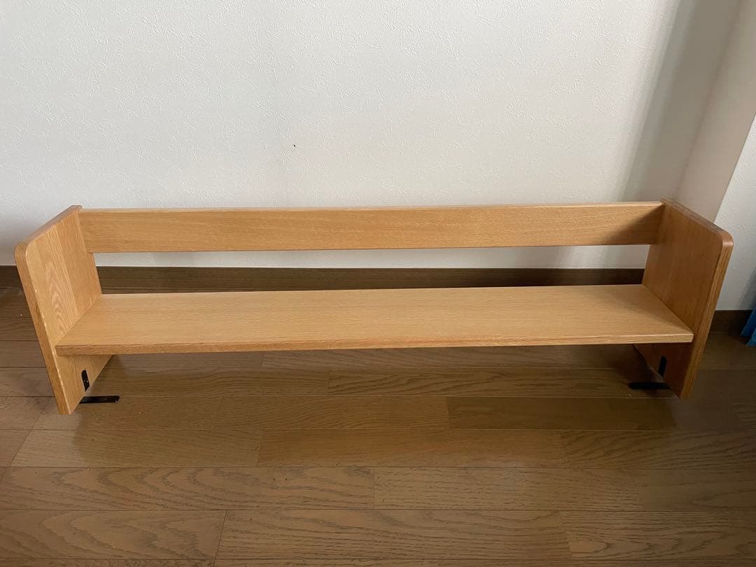 美品　無印良品　木製デスク用上置き棚 木製デスク用上置き棚 | 無印良品