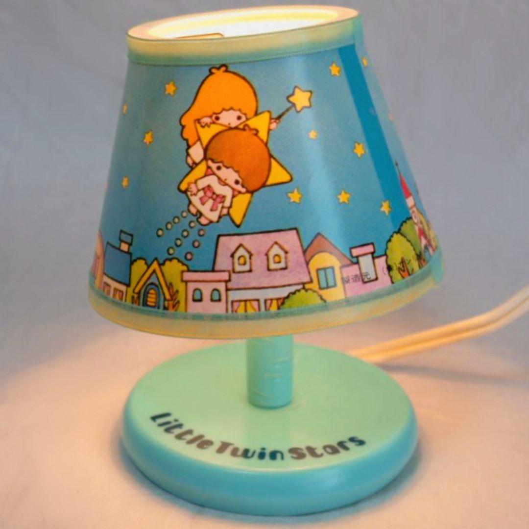 キキララ 1976年 ライト ランプ 照明 昭和 レトロ ぬいぐるみ インテリア サンリオ 昭和レトロ リトルツインスターズ キキララ ランプ 1976