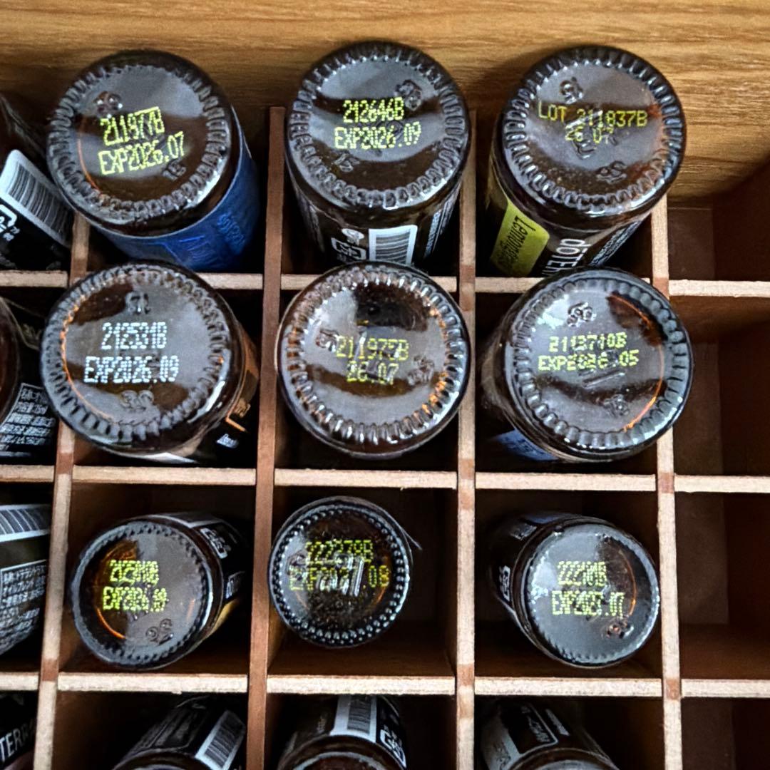 ドテラ エッセンシャルオイルセット 21本 木製ボックス付き - メルカリ