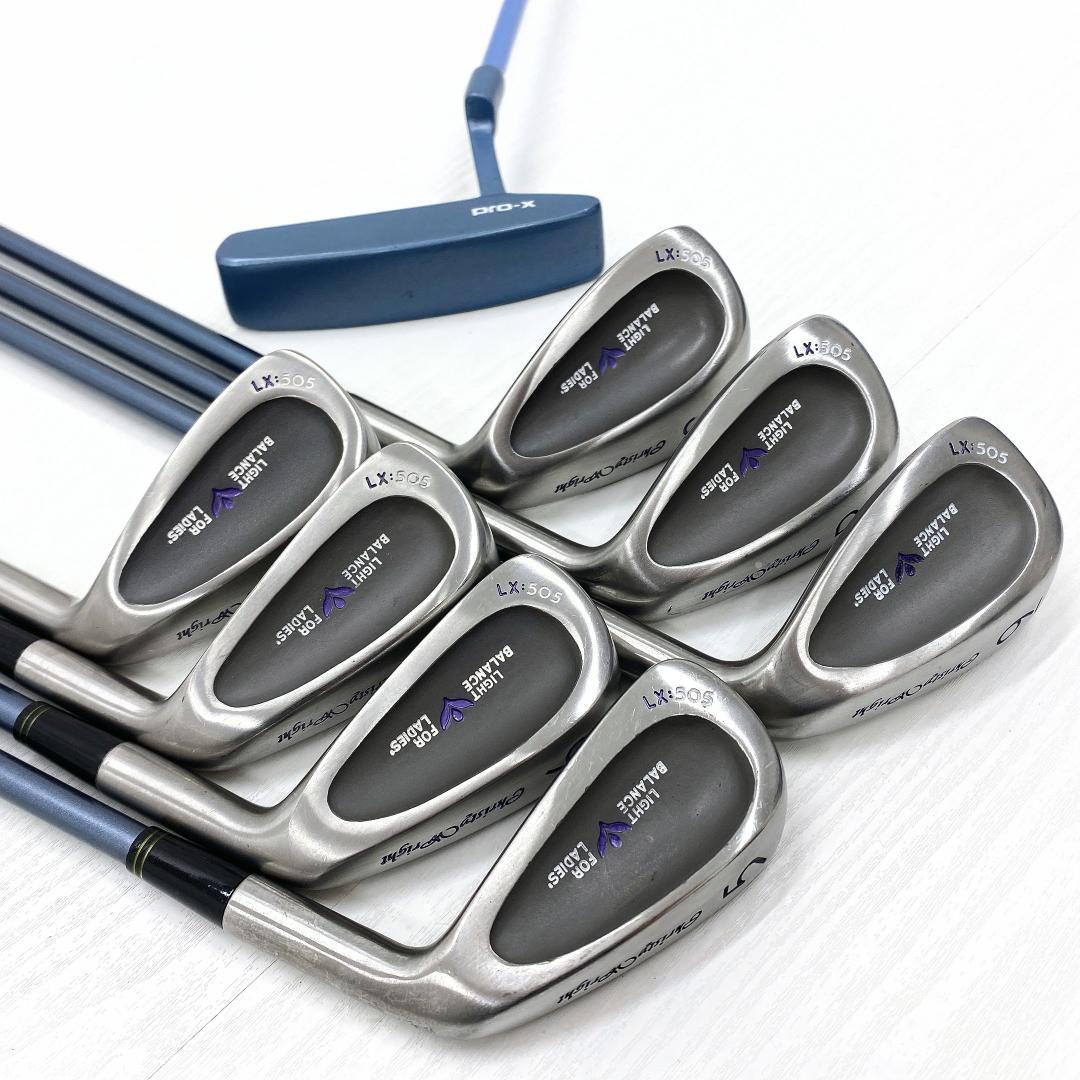 格安!!】 クリスティ・ライト レディース ゴルフ クラブ 初心者 セット L