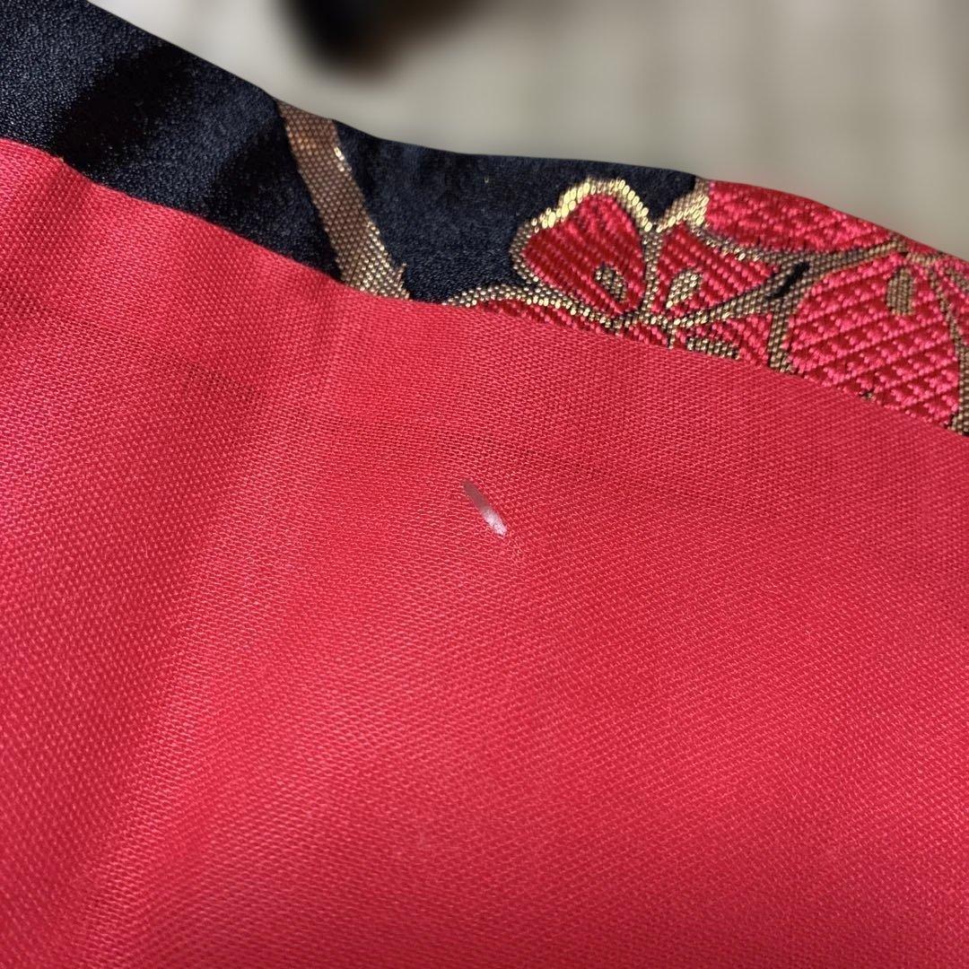 七五三用 子供用着物 グリーン系黄色とピンクの花柄130