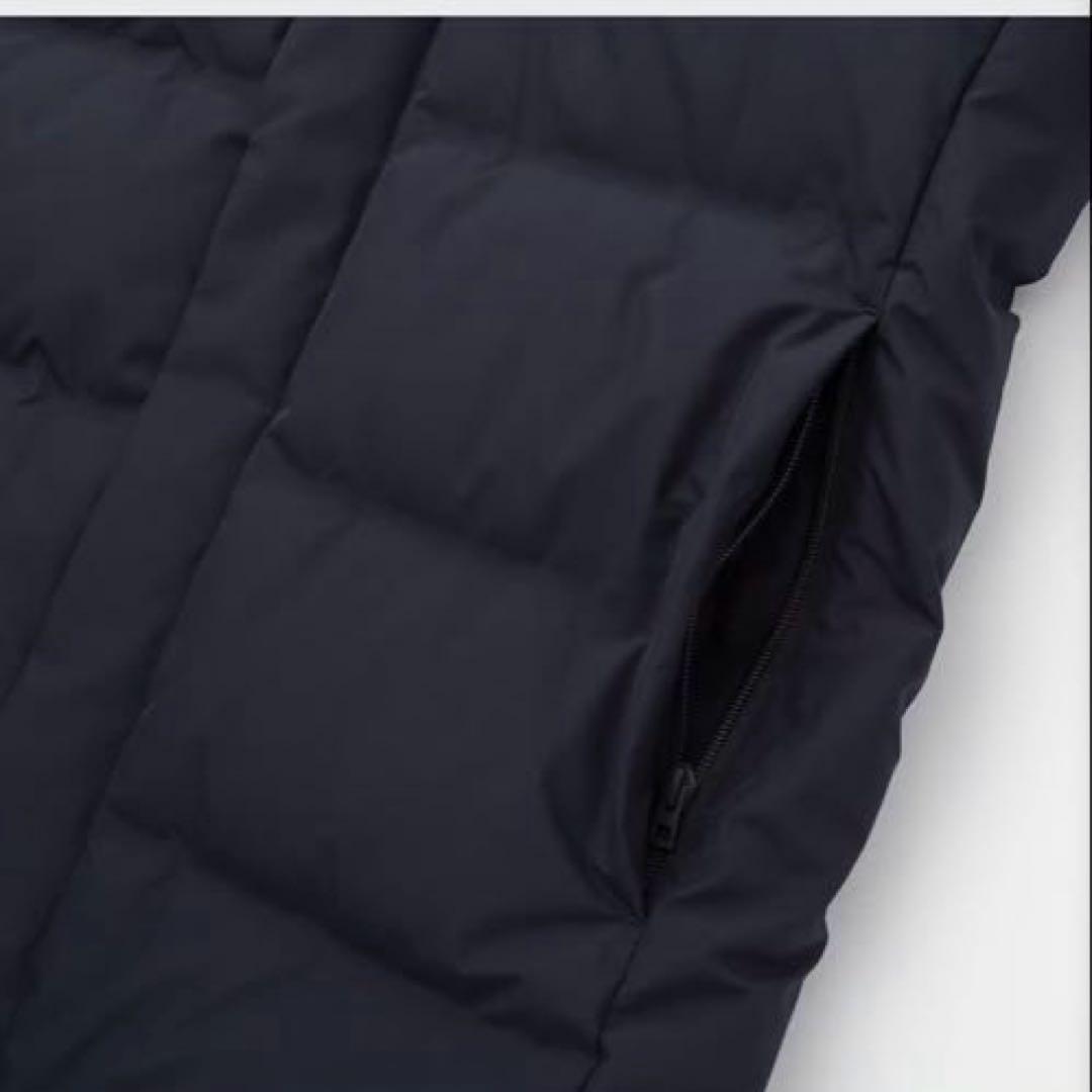 《UNIQLO》シームレスダウンコート　中綿ダウンジャケット　メンズ　M