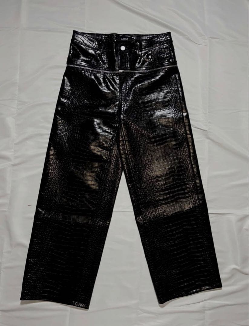 即日発送 超激レア goar.archive クロコレザー ブラック 黒 - メルカリ