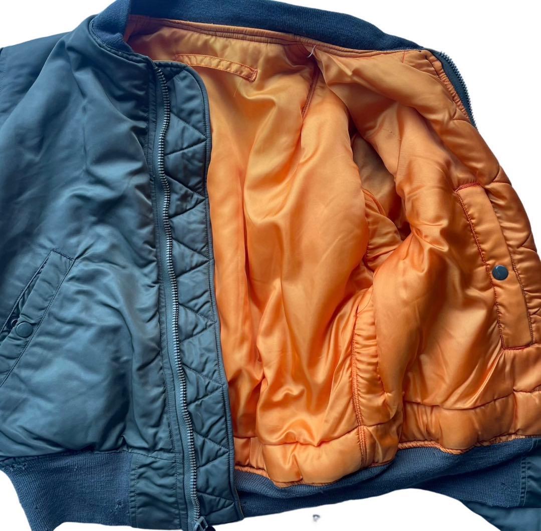 米空軍本物MA-1フライトジャケットALPHA社製1964年官給品Sサイズ希少品