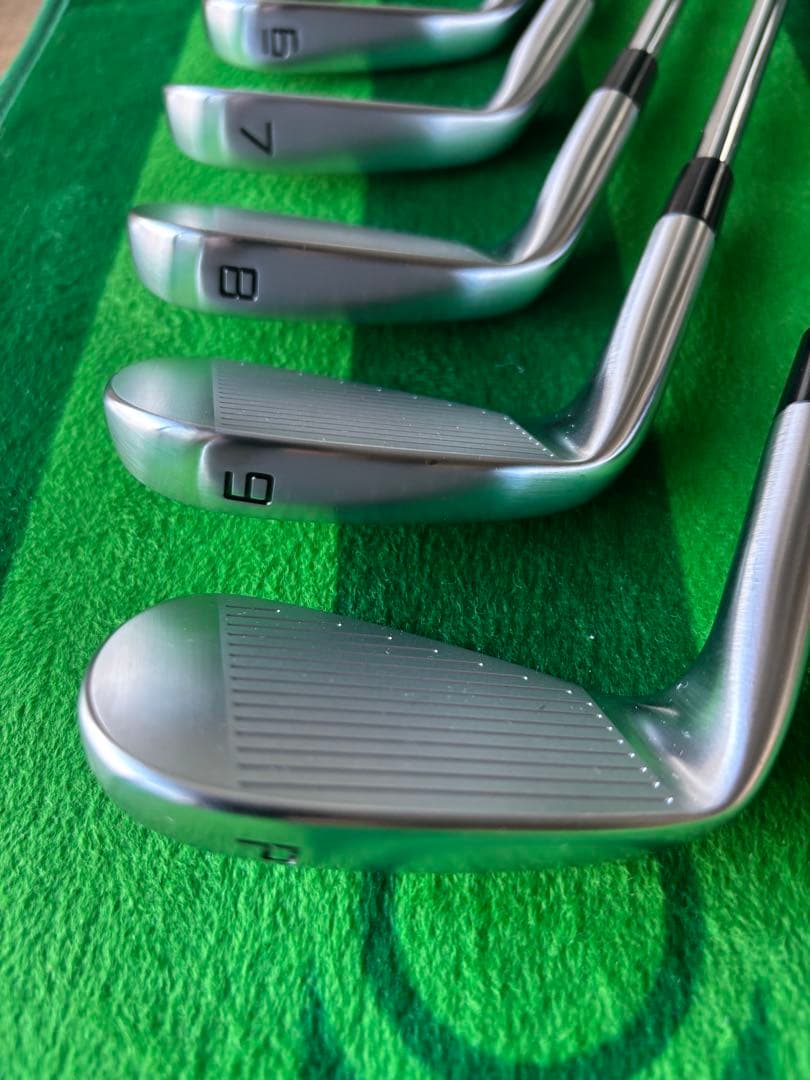 美品 テーラーメイド P7CB 5〜PW 6本セット 日本正規販売店保証書付き