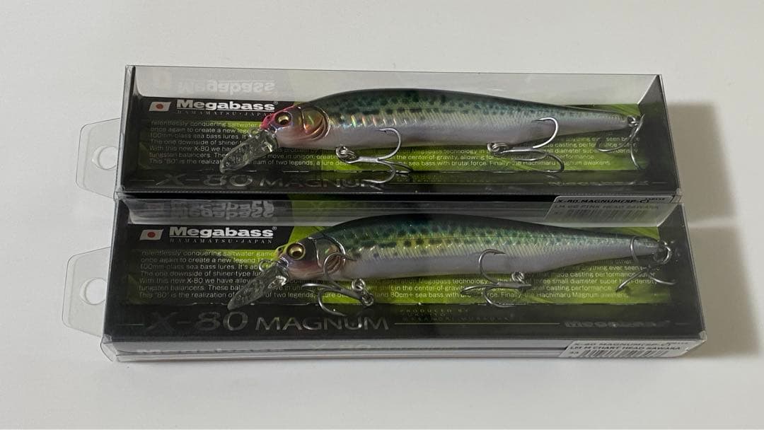 メガバス  x-80 マグナム　SP-C ルアマガ　限定　2個セット メガバス x-80 マグナム SP-C ルアマガ 限定 2個セット 【公式通販】