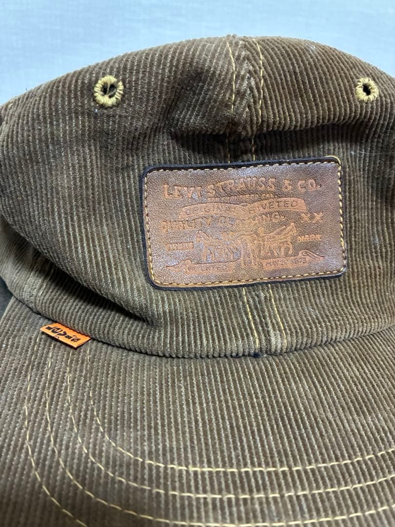 ヴィンテージ］70's Levi's コーデュロイキャップ ブラウン - メルカリ
