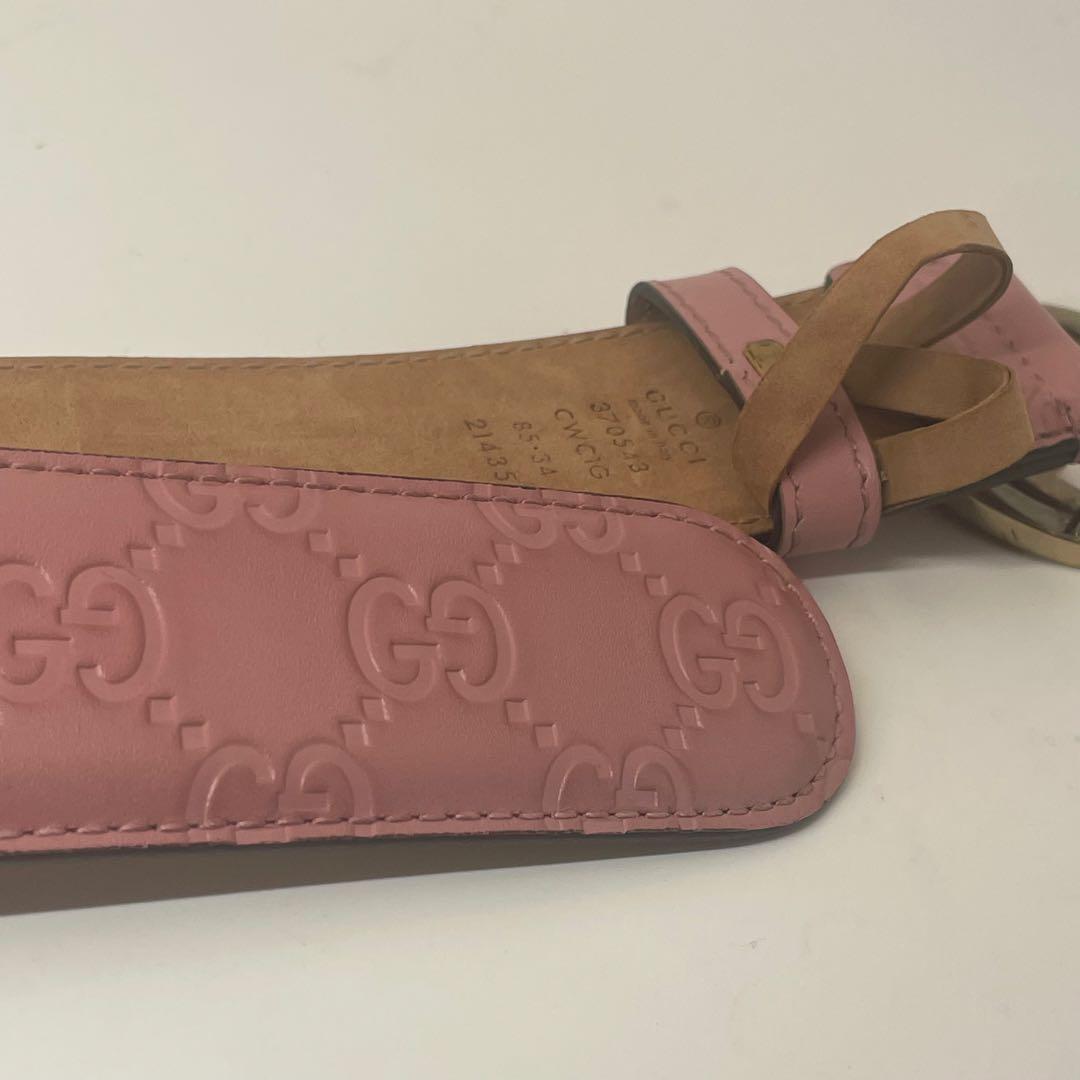 希少♡GUCCI✨グッチ グッチシマ インターロッキングG レザーベルト