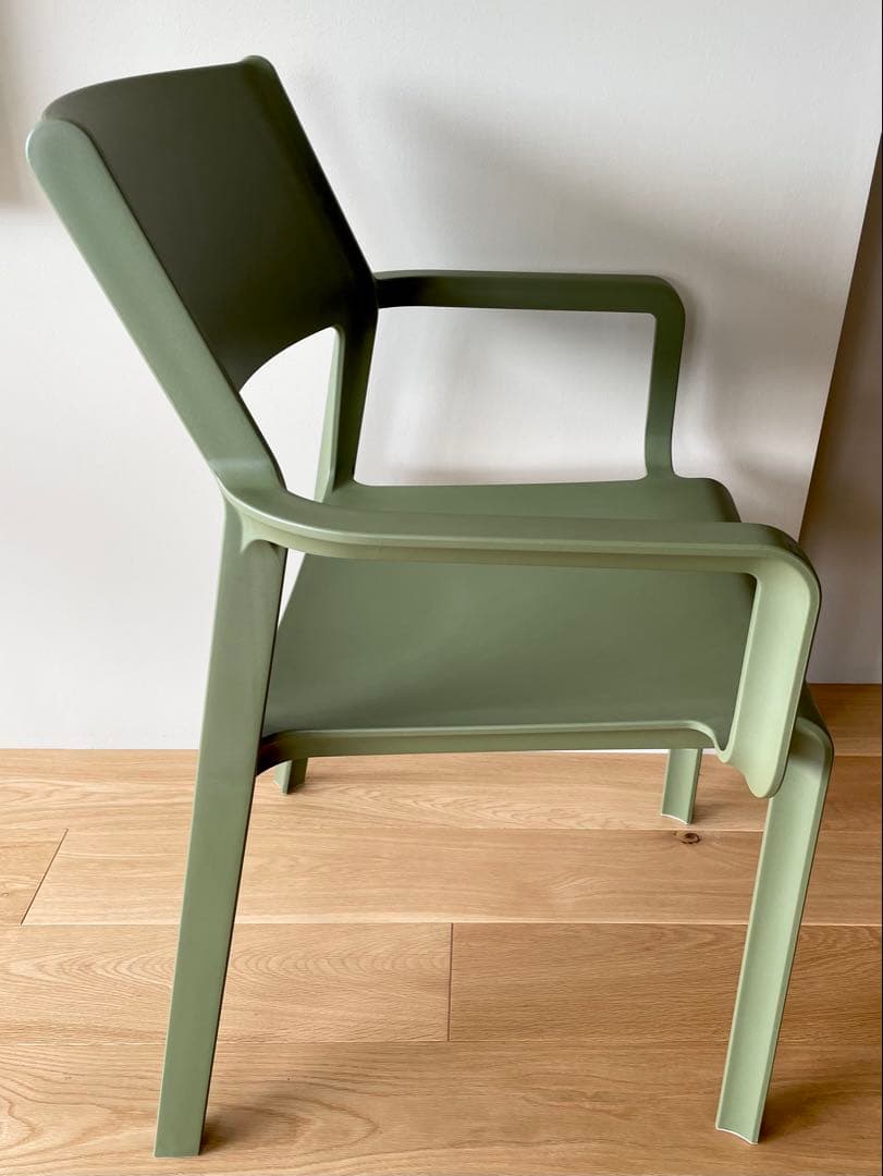 2脚セット！イタリア NARDI トリルアームチェアー アウトドア椅子