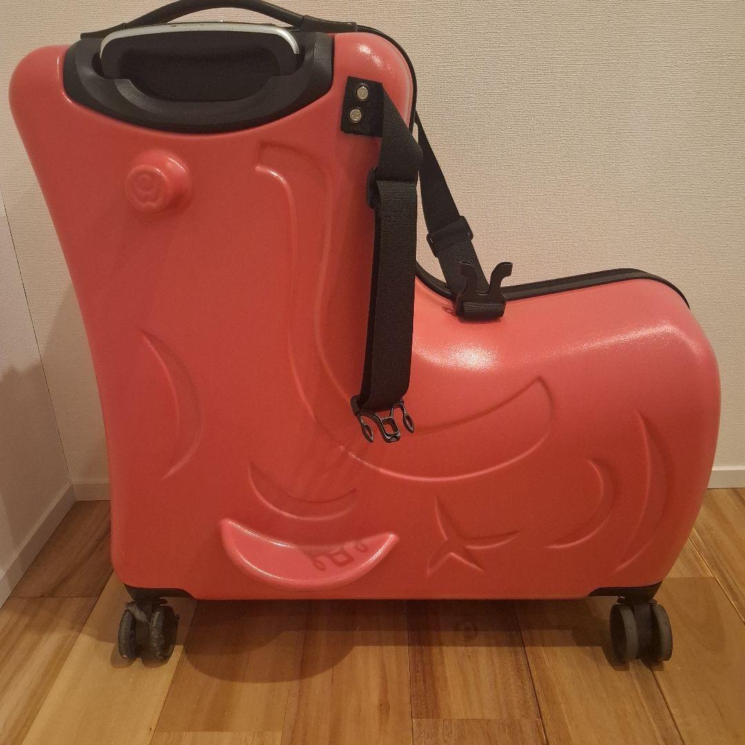 NORICCO ノリッコ 子どもが乗れる キャリーケースM ピンク