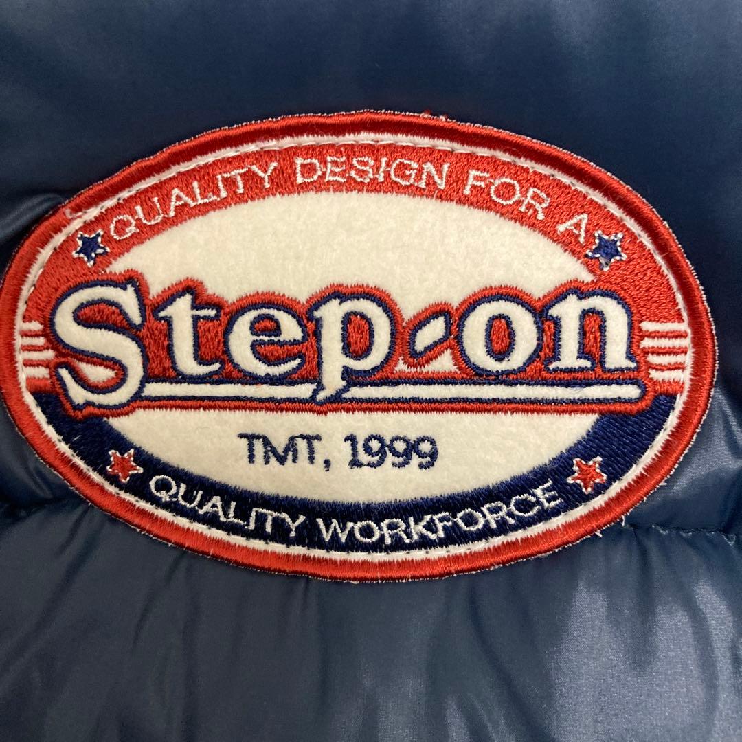 TMT ロゴ ワッペン レーシング ダウン ジャケット 赤Lサイズ