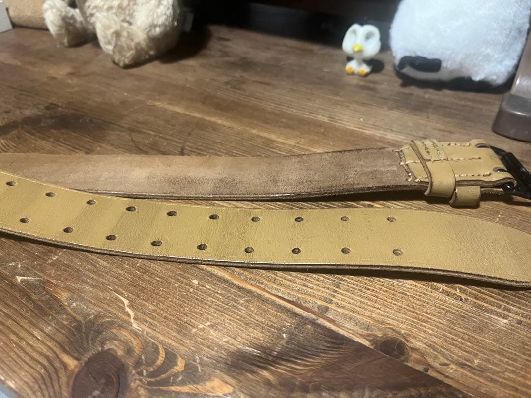 フランス軍 2ピンレザーベルト マルジェラサンプリング元 マルタン