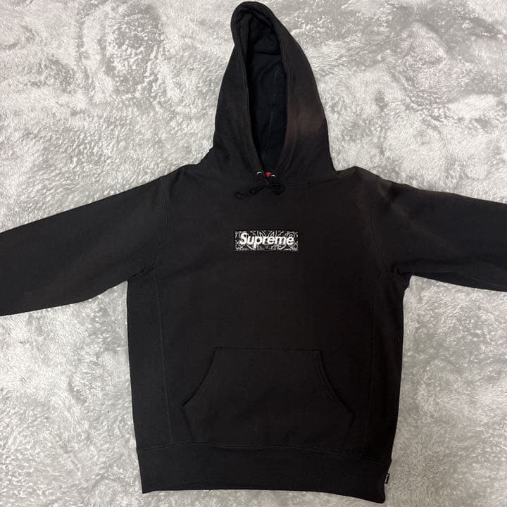 SUPREME シュプリーム バンダナボックスロゴパーカーSサイズ 野村周平