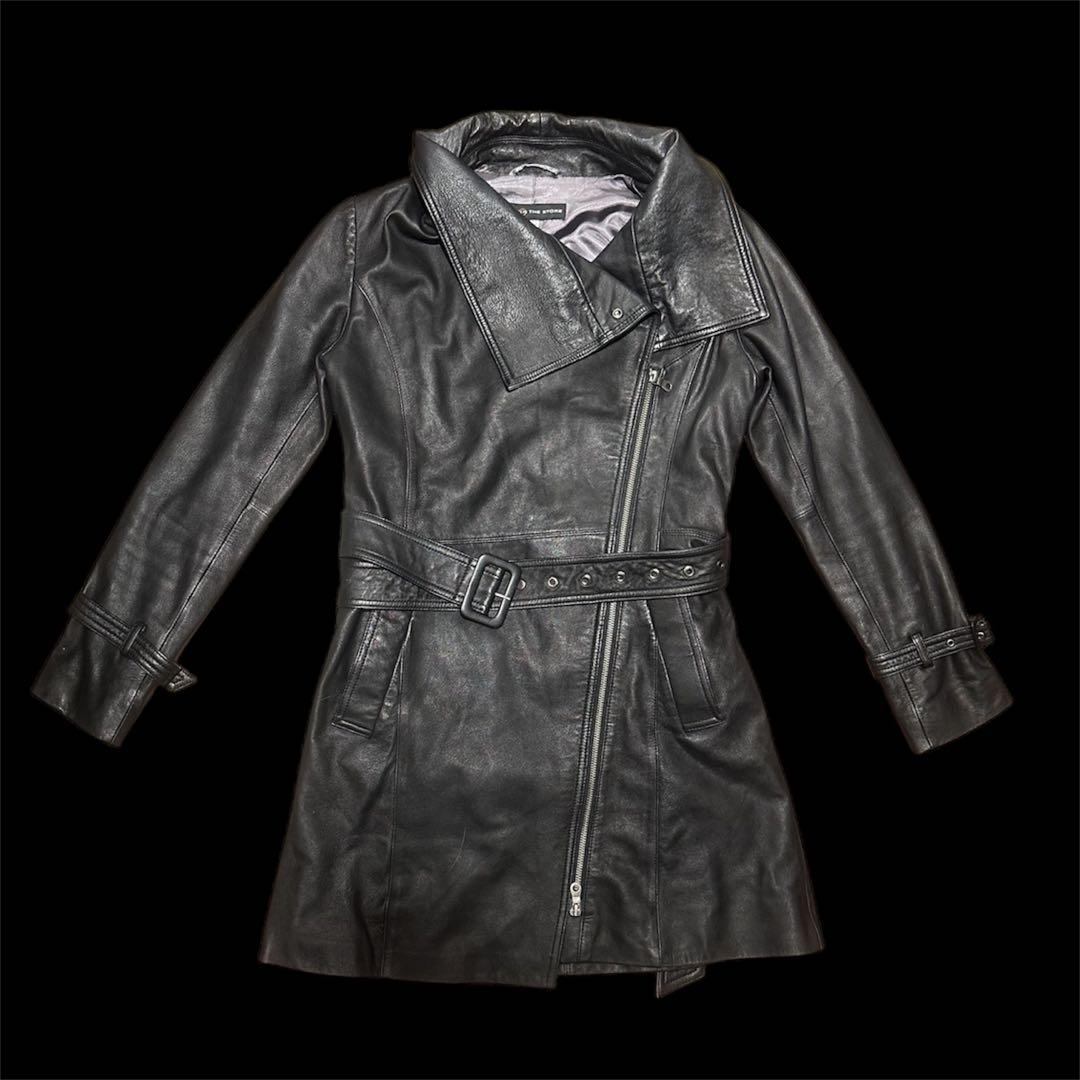 Archive 00s 変形 leather coat 羊革 - メルカリ