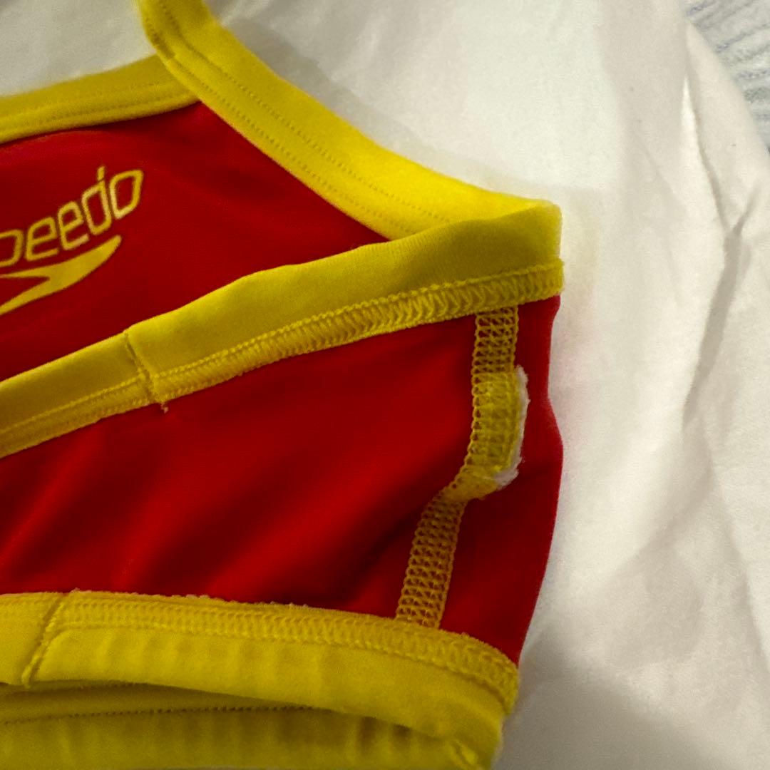 m*u様 Speedo 水着 赤 Lifesaving Japan