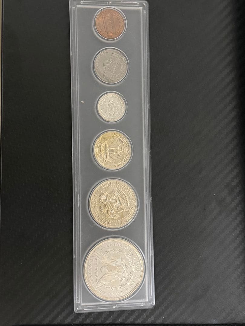 アメリカセット　銀貨含む プルーフセット：アメリカの貨幣の優秀さを展示