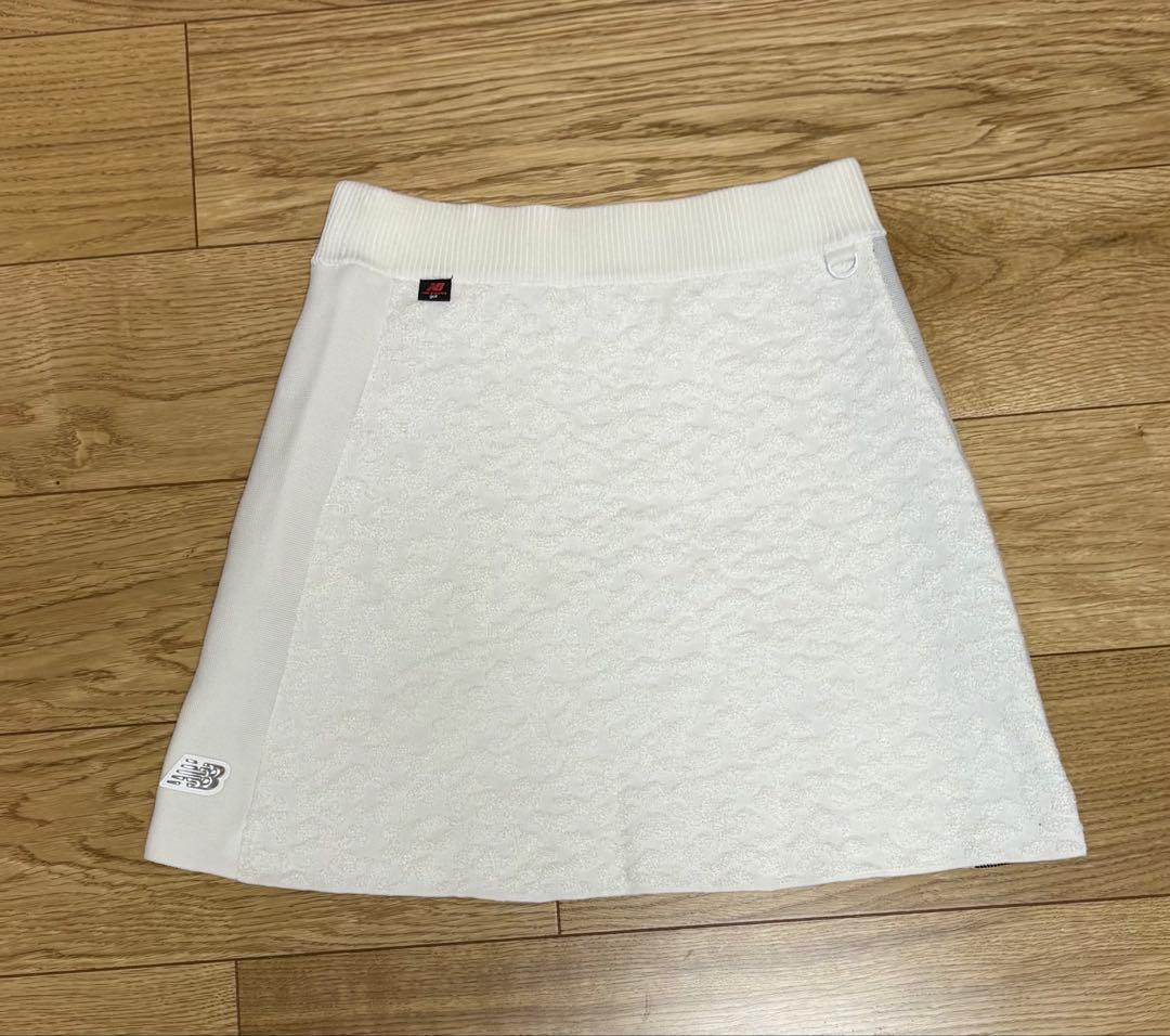 ニューバランスゴルフ ニット セットアップ スカート パーカー S 春