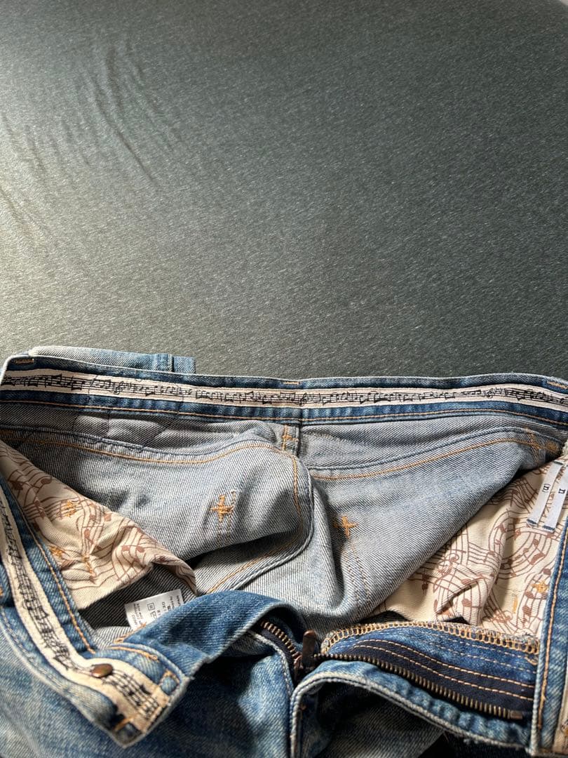 激シブ レア ナンバーナイン 07 音符デニム ABOUT A BOY