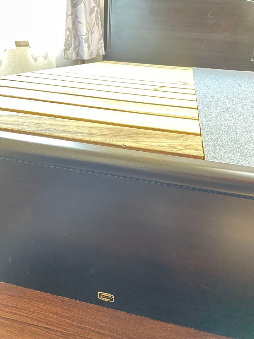 ⭐︎【破格】⭐︎組み立て簡単シモンズ セミダブル定価20万 中古 分解発送