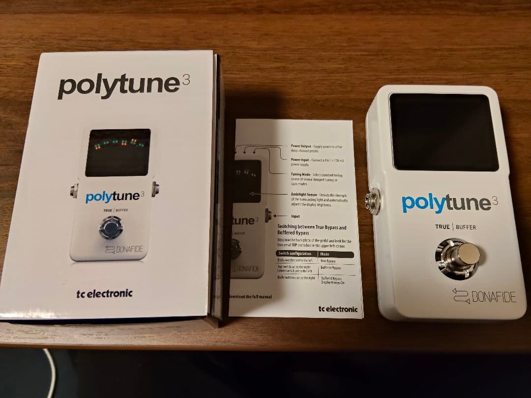 tc electronic polytune 3 チューナー TC ELECTRONIC/Polytune 3 ポリフォニック チューナー/定番/初心者