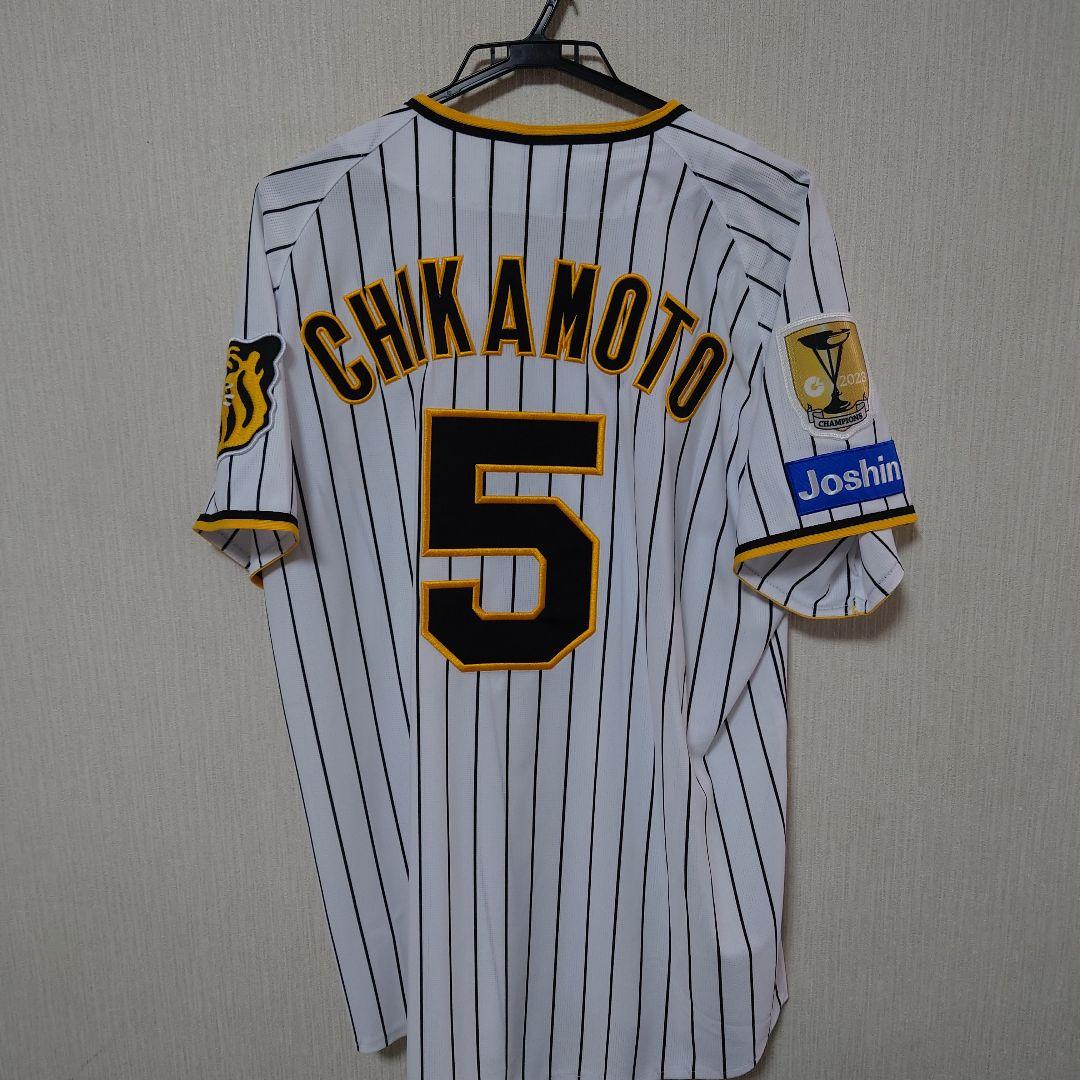 阪神タイガース 近本 2024 ユニフォーム チャンピオン エンブレム L
