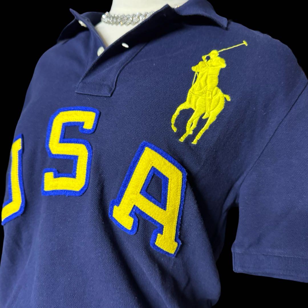 00s ラルフローレン ビッグポニー ポロシャツ y2k 平成女児 平成ギャル