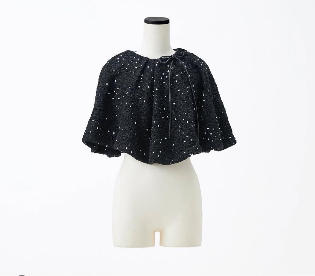 A*O様 Tweed cape / feuille A*O様 Tweed cape / feuille Tribal Tweed Cape Coat