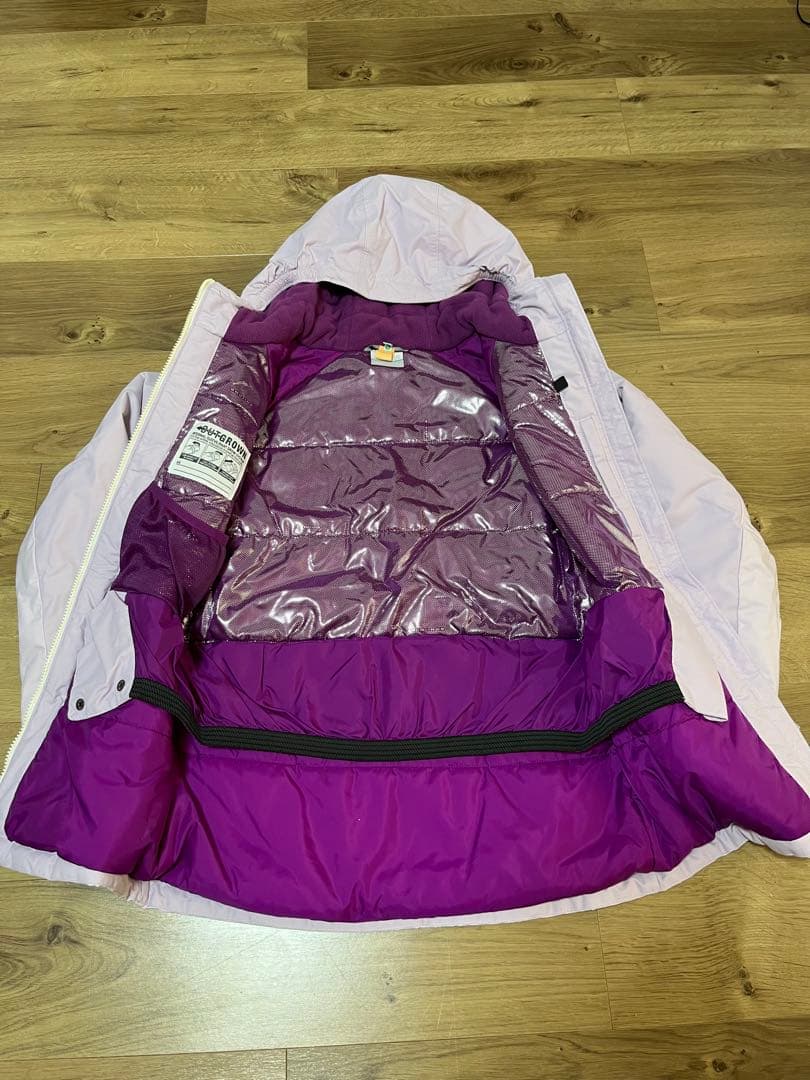 Columbia 薄紫 スキ スノボ ウェアジャケット L 150 】Columbia Columbiall