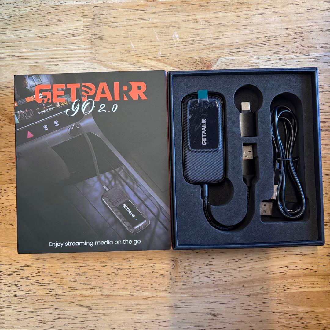 ほぼ新品】CarPlay AI Box GetPairr Go 2.0 - メルカリ