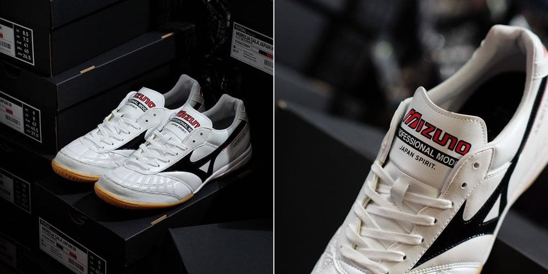 【日本未発売】MORELIA SALA JAPAN IN 白×黒 25.5cm