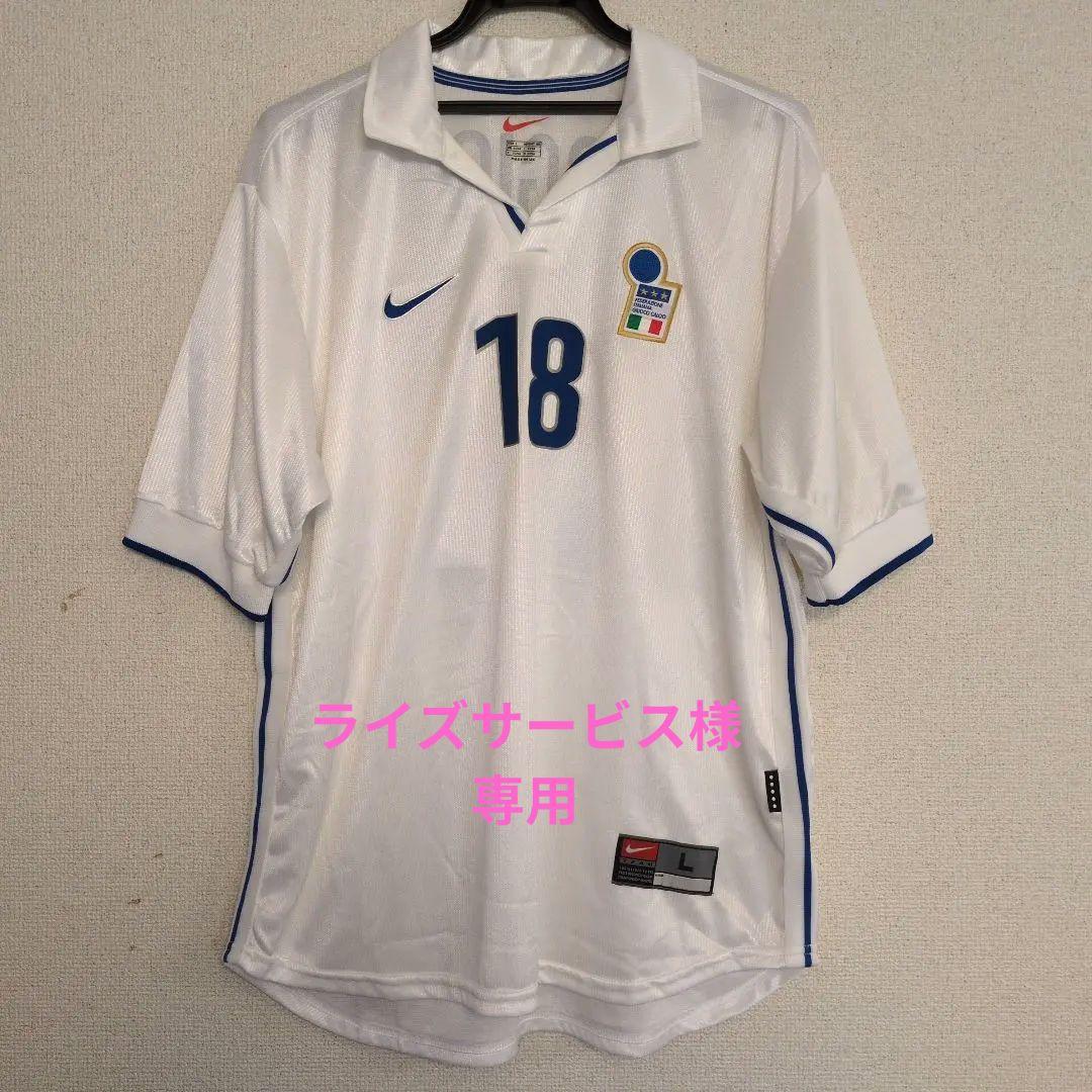 イタリア代表 1998 ロベルト・バッジョ バッジオ ユニフォーム 難あり イタリア代表 1998 ロベルト・バッジョ バッジオ ユニフォーム 難あり