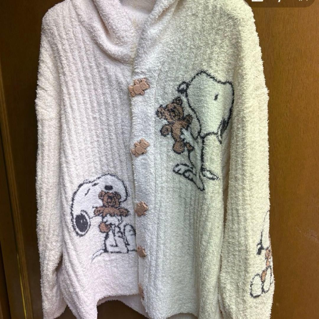 たたん様　　ジェラピケ　スヌーピー&BEAR ガウン　正規品 ★☆ ジェラピケ×スヌーピーコラボ もこもこパーカーなど、おやすみタイムが