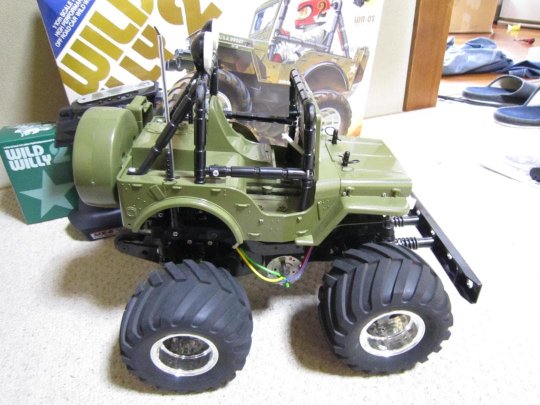 菅原高人 1/10 ワイルドウイリー２ フルセット 2.4G 送信機抜き