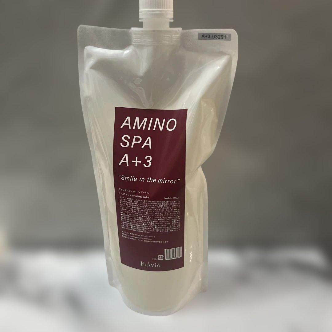 AMINO SPA A+3 シャンプー 660ml 日本製 リニューアル版 アミノスパ A+3 シャンプー レフィル 660ml 詰め替え