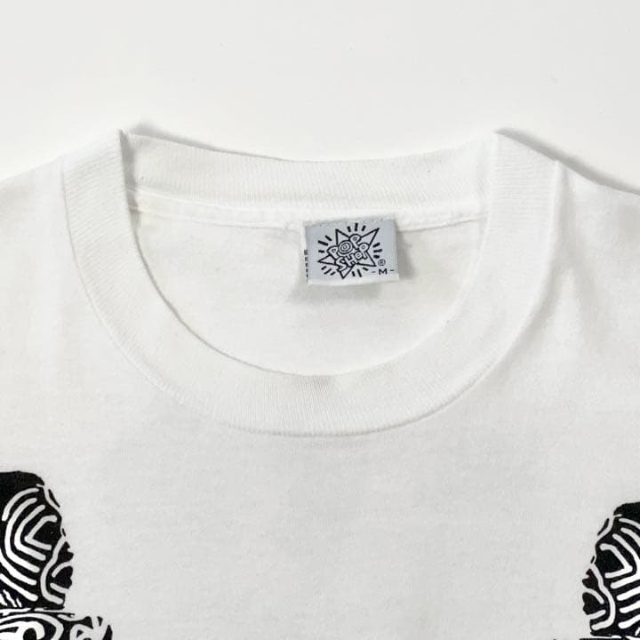 90's キースヘリングTシャツ｜K.Haring × Bill T Jones - メルカリ