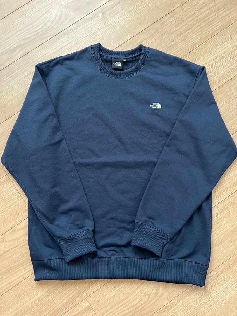 THE NORTH FACE スモールロゴヘザースウェットクルー　L ザ・ノース・フェイス スウェットトレーナー スモールロゴヘザー
