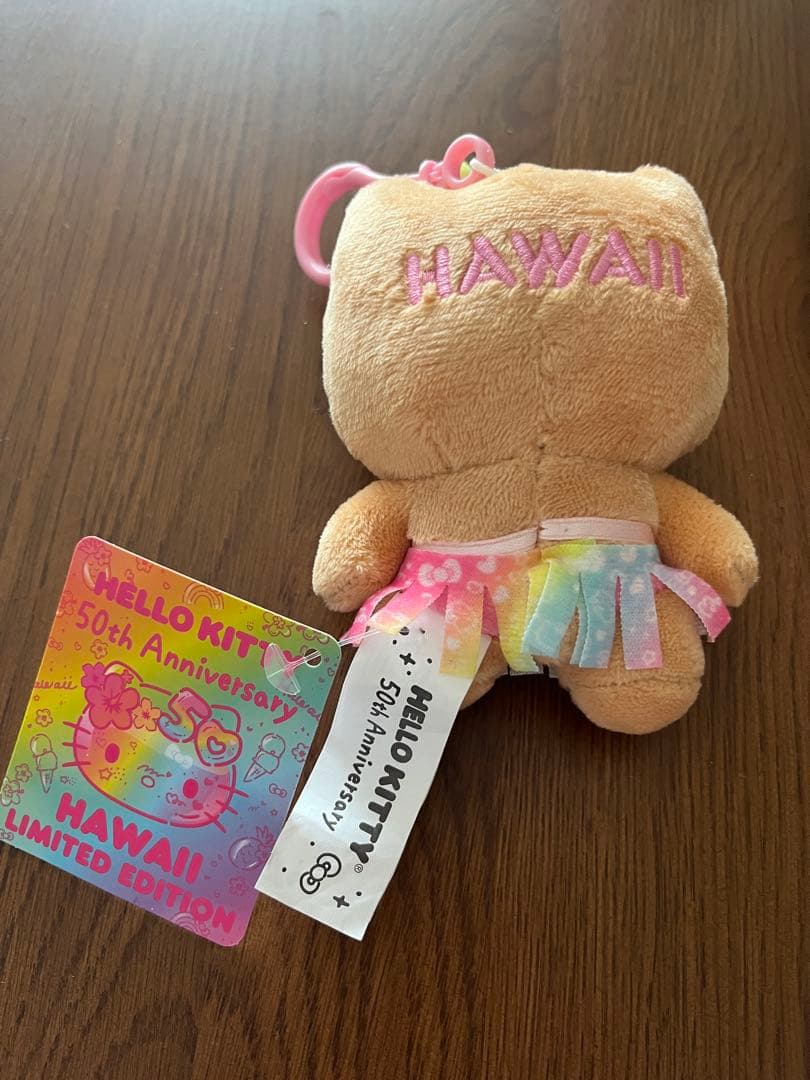 ハローキティ 50th ハワイ限定 キーホルダー 希少 日焼けキティ - メルカリ