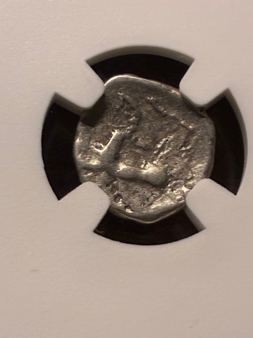 ガリア アエドゥイ 古代ローマ銀貨 紀元前1世紀