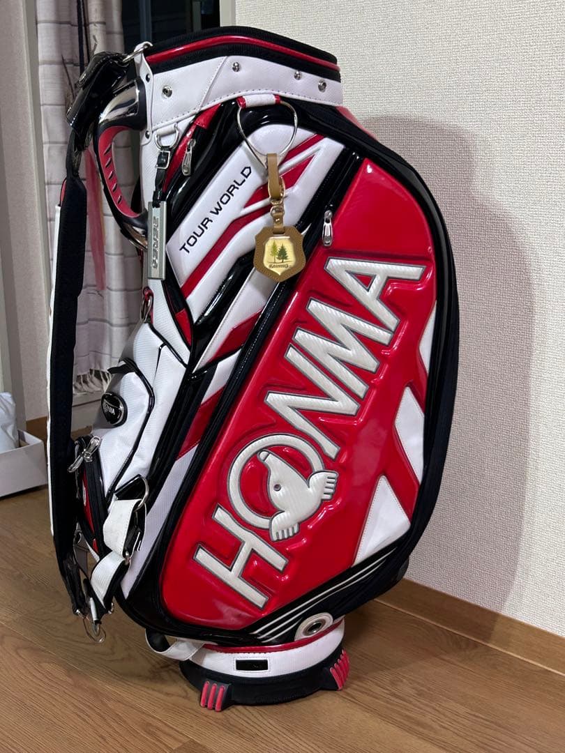 HONMA TOUR WORLD キャディバッグ レッド HONMA TOUR WORLD キャディ