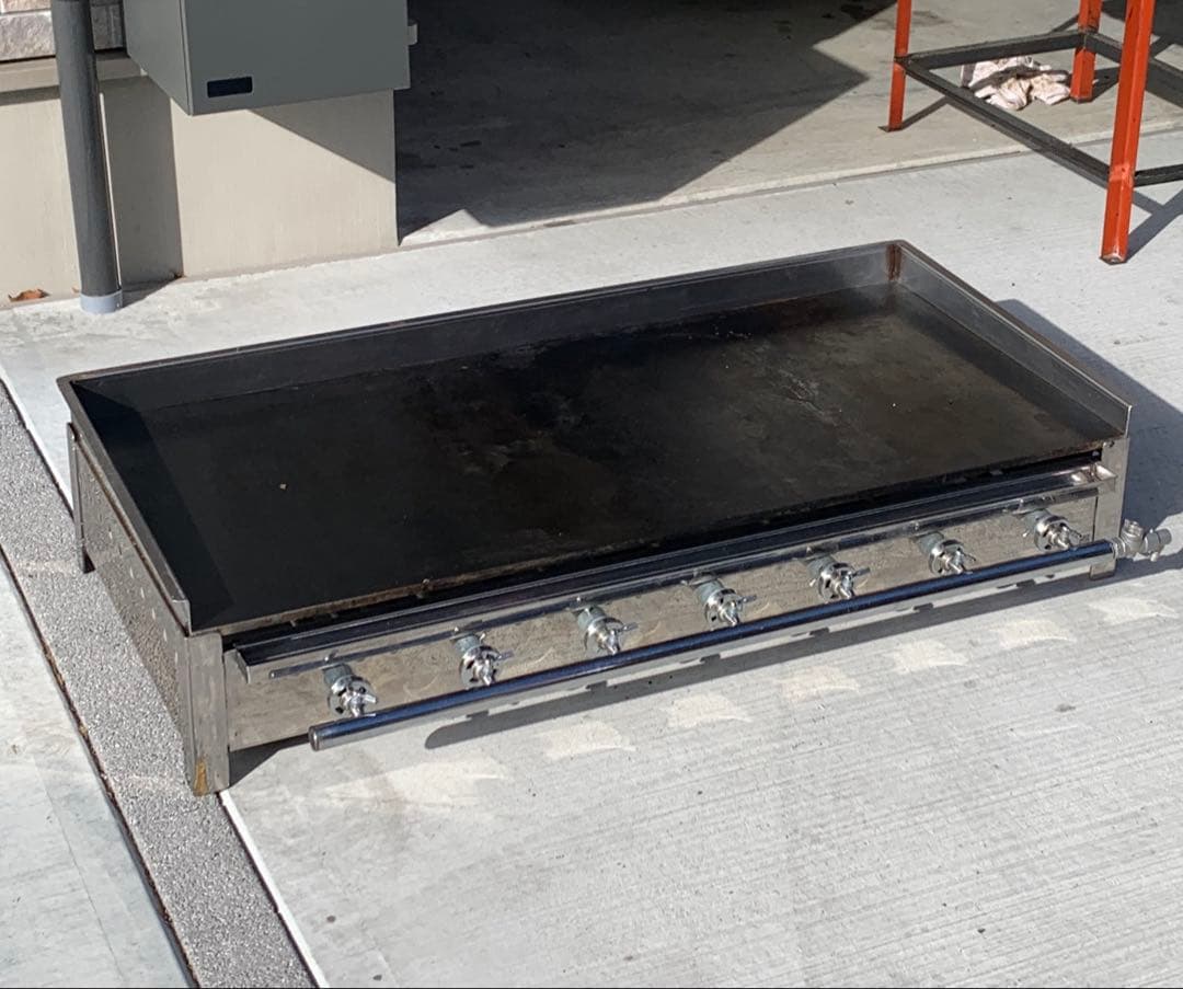 （引取限定仙台市）プロパンガス（美品） グリドル 1200mm 鉄板焼き 屋台 引取限定仙台市）プロパンガス（美品） グリドル 1200mm 鉄板焼き 屋台